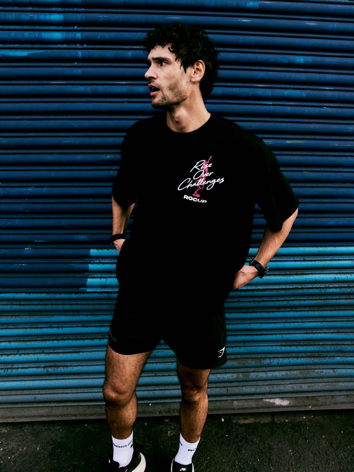 Reach For Those Horizons Distressed Oversized T-Shirt