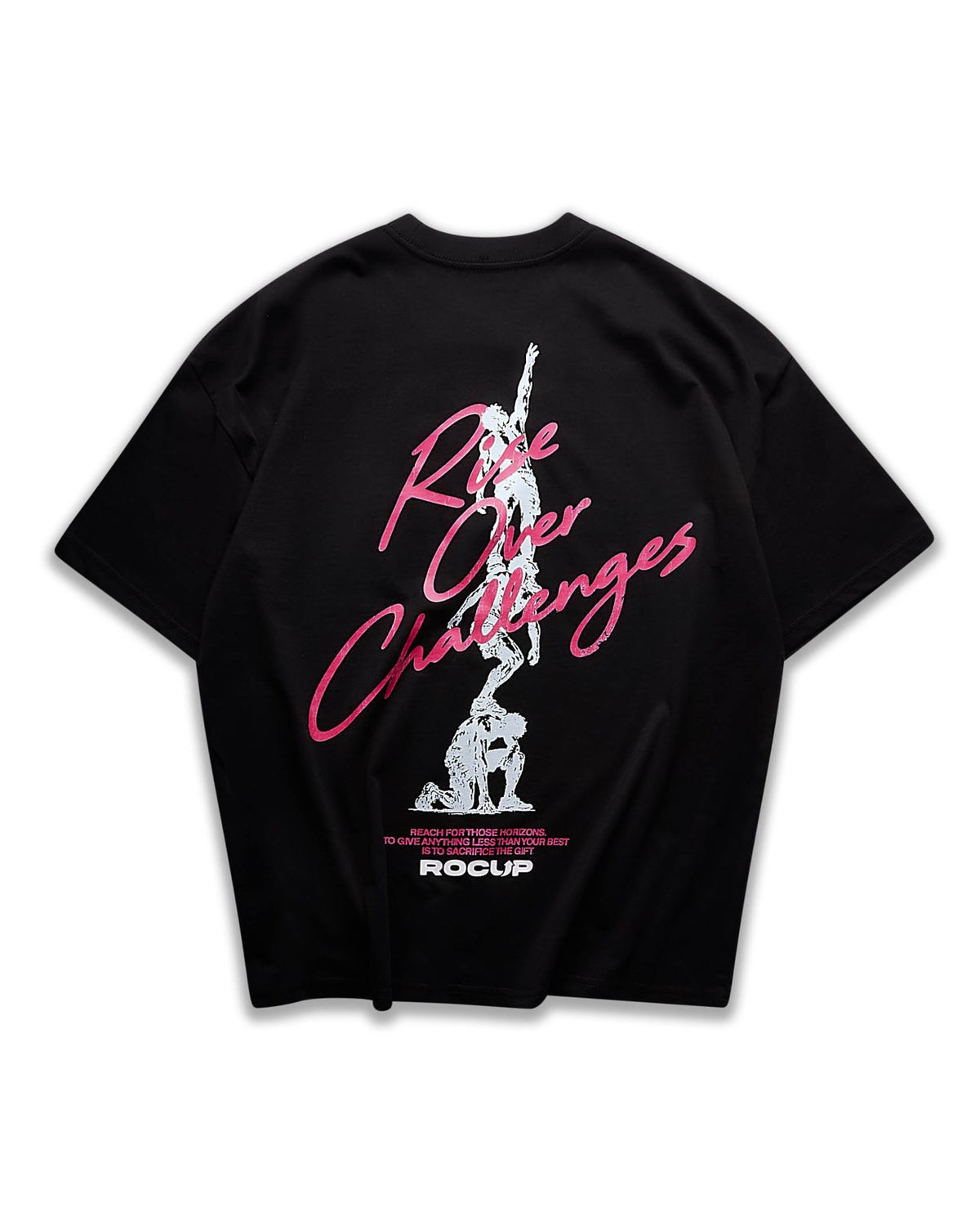 Reach For Those Horizons Distressed Oversized T-Shirt